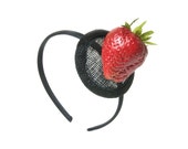Strawberry Micro Fascinator