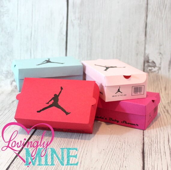 Mini Shoe Box Favors 10 Per Set Assembly Required