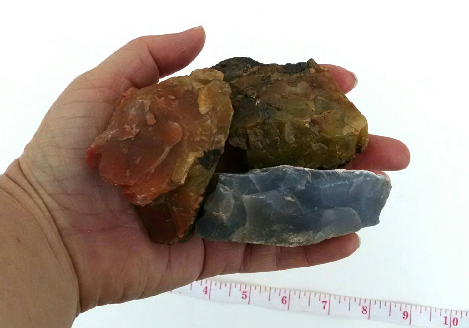 Utah Agate Tumbling Rough Rock For Cutting And Polishing