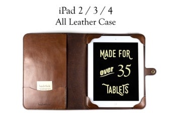 iPad 2 / 3 / 4 Case, Leather iPad case, iPad 4 case, iPad 3 case, leather iPad 2 case, custom ipad case