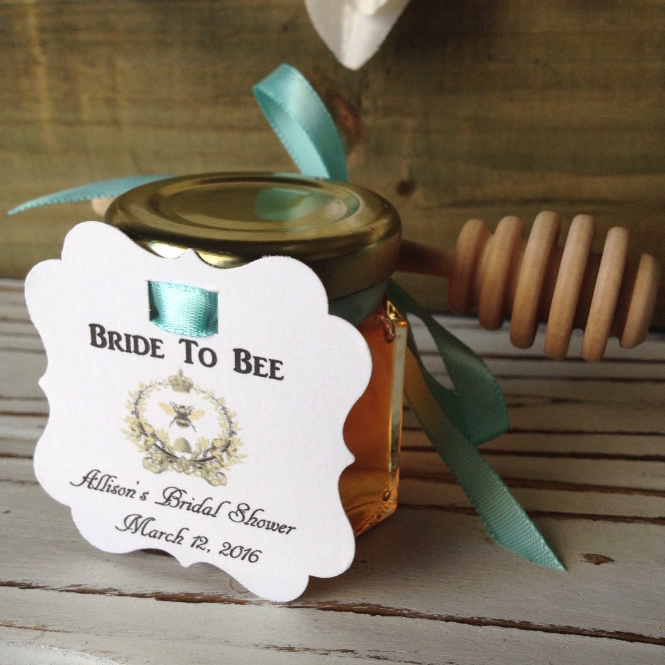 40 Qty Meant To Bee Bride To Bee Honey Wedding Shower Favors