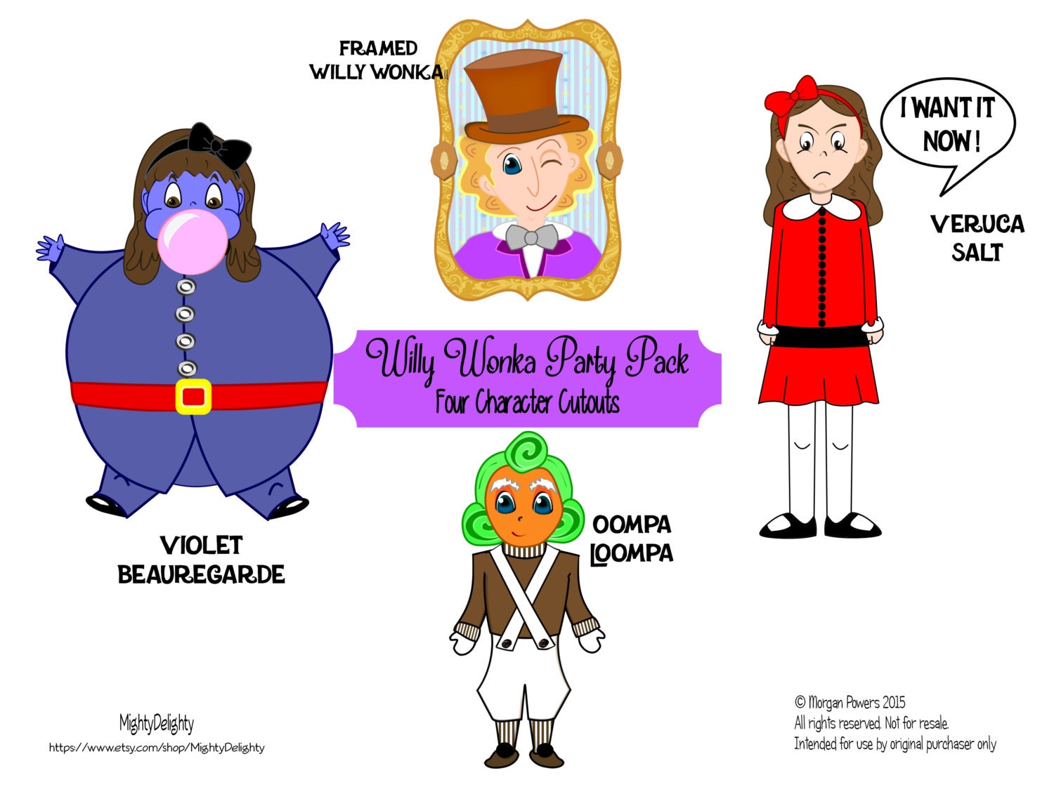 Willy Wonka Main Characters