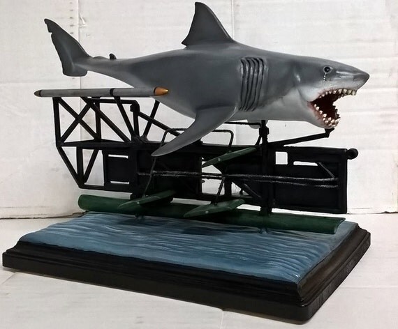 Items similar to JAWS Movie Bruce the Shark Behind the Scenes Resin