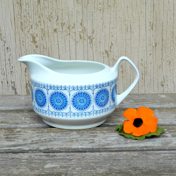 Pontesa Granada Castillian Sauce Gravy Boat 70s Spain