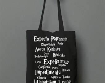 Harry Potter Spells - Tote Bag