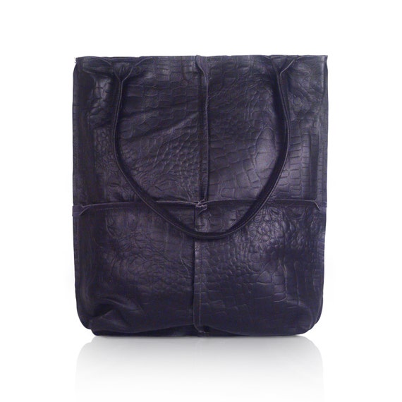 large leather tote black leather shoulder bag by bags1and1stuff