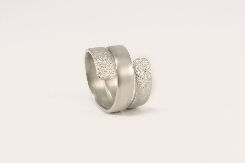 Hammered ring/Spiral ring/Adjustable ring/Statement ring/