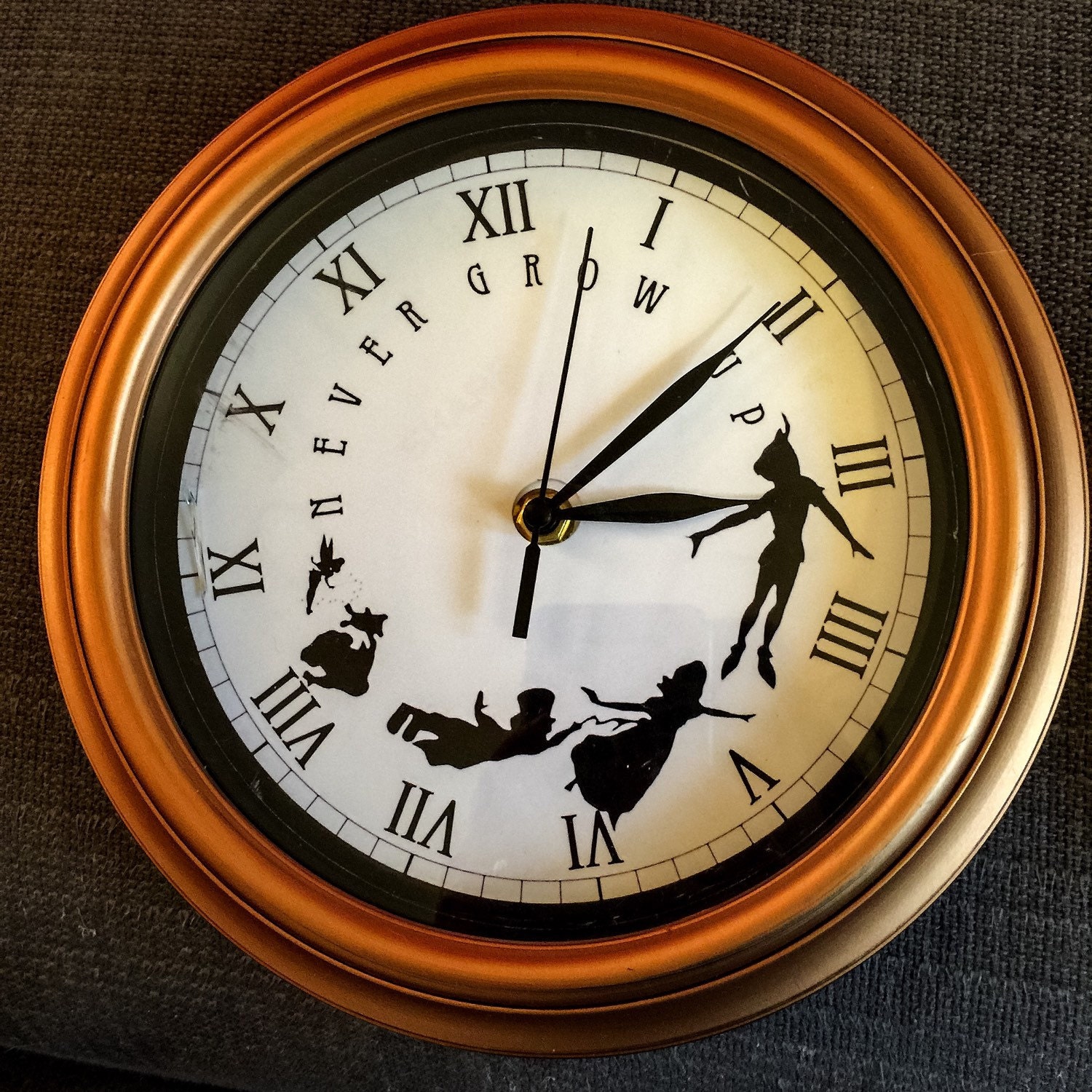 Peter Pan Inspired Wall Clock