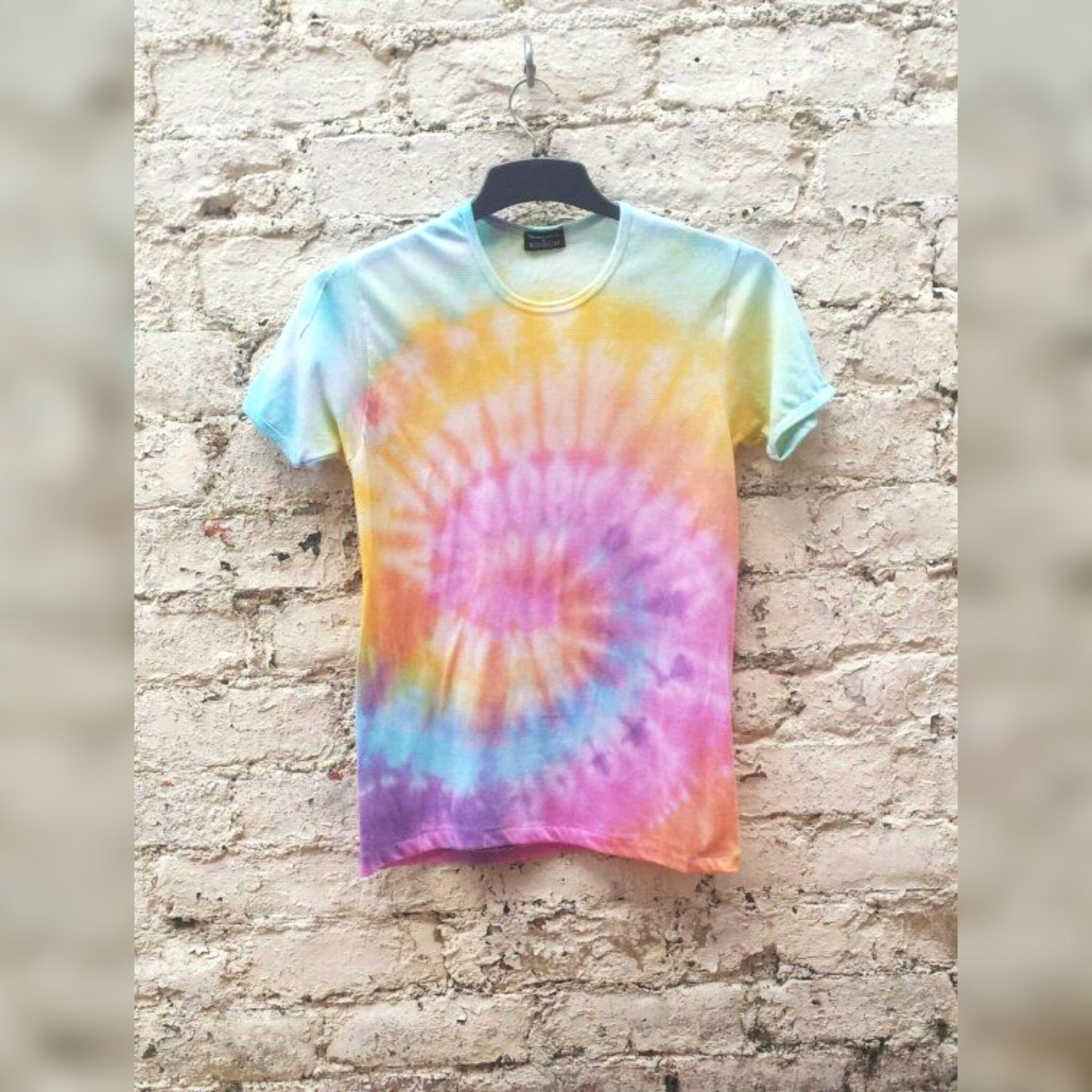 pastel tie dye shirt diy