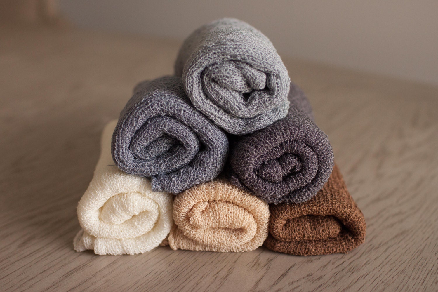 Newborn Stretch Wrap Neutral Stretch Wraps Beige by bluestonesky