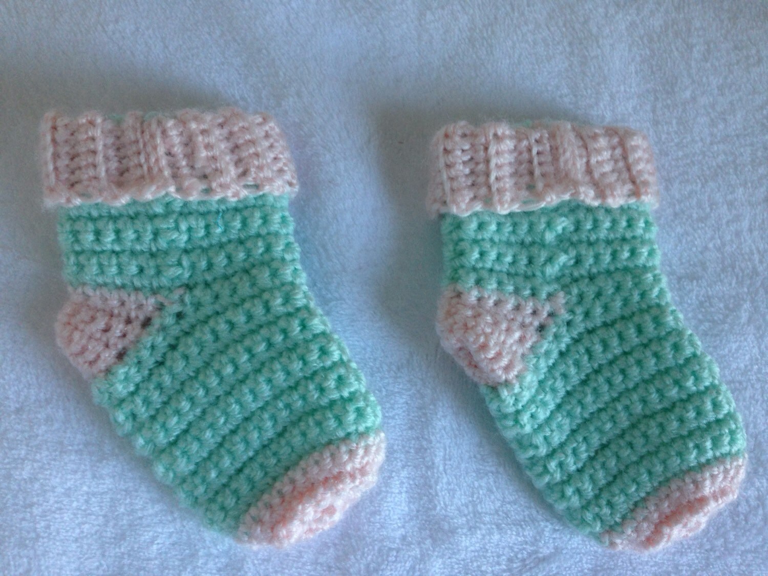 Baby Crocheted Pattern Sock Crochet Patterns