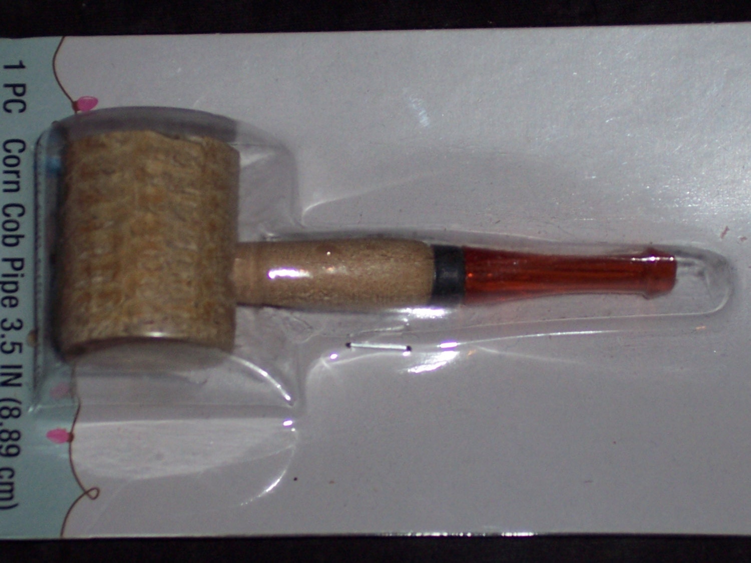 Corn cob pipe for dollssnowmencraftsappx by UniquelyYoursCrafts