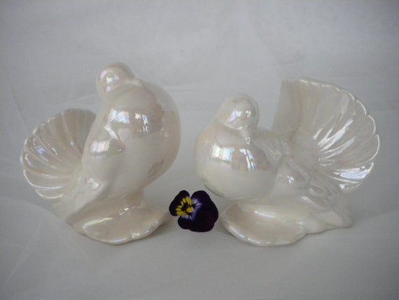 turtle doves figurines