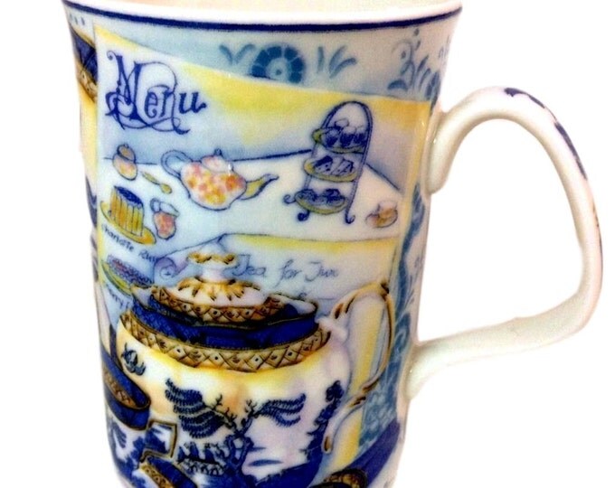 Royal Doulton Expressions Mug Fine China, Signed Bone China Mug, Afternoon Tea Mug