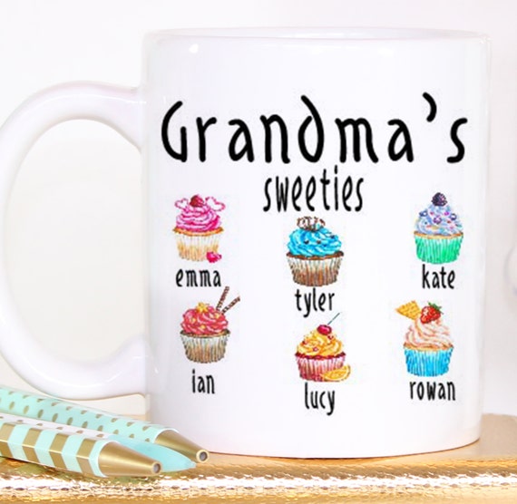 personalized grandma coffee mug