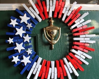 4th july wreath patriotic wreath fourth of july wreath american flag wreath - Fourth Of July Decorations 4th july wreath patriotic wreath fourth of july wreath american flag wreath - Fourth Of July Decorations