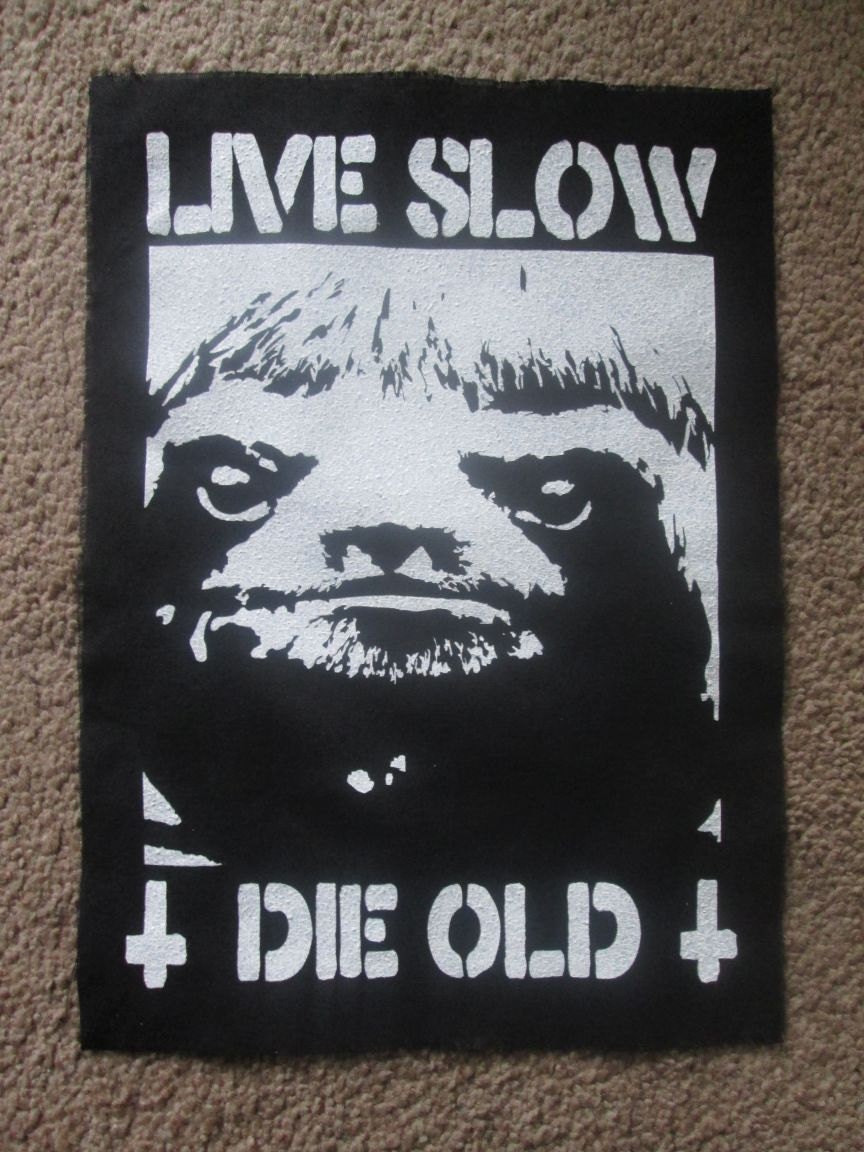 live slow die old shirt