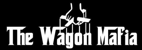 Items similar to The Wagon Mafia Windshield Banner on Etsy