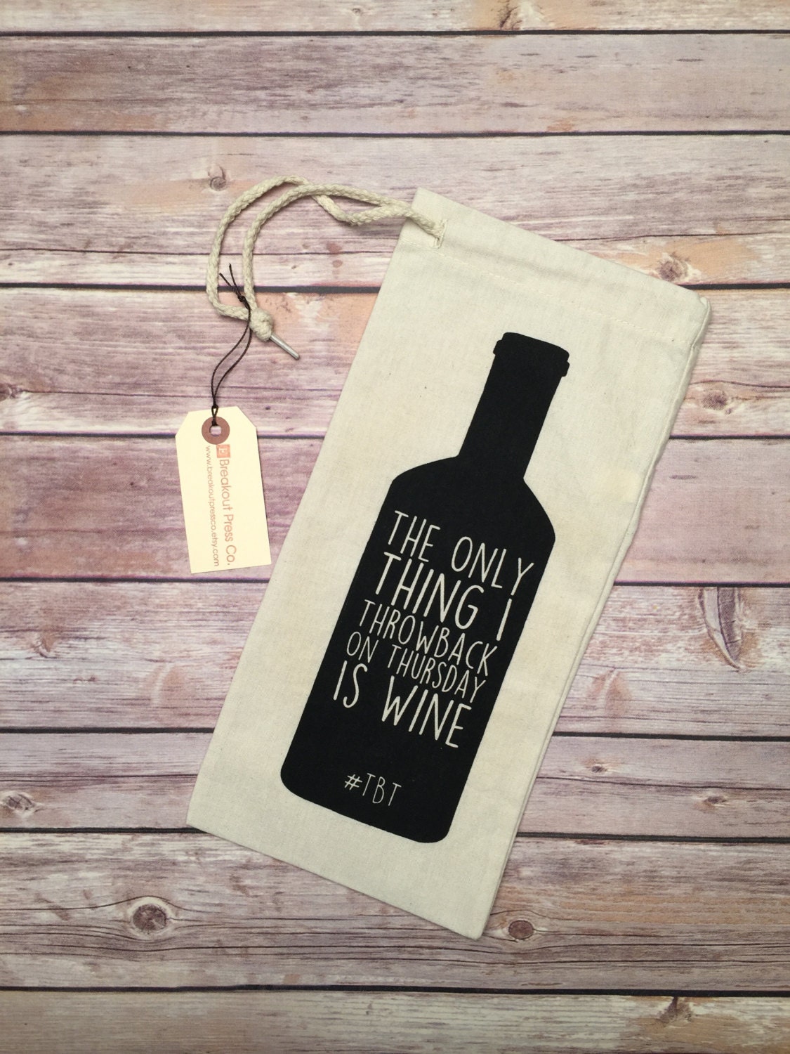 funny wine gift bags