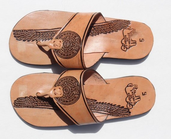 brown hippie sandals