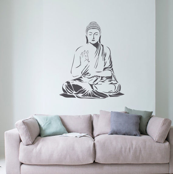 Buddha wall stencil Buddha large Buddha stencil BB-01