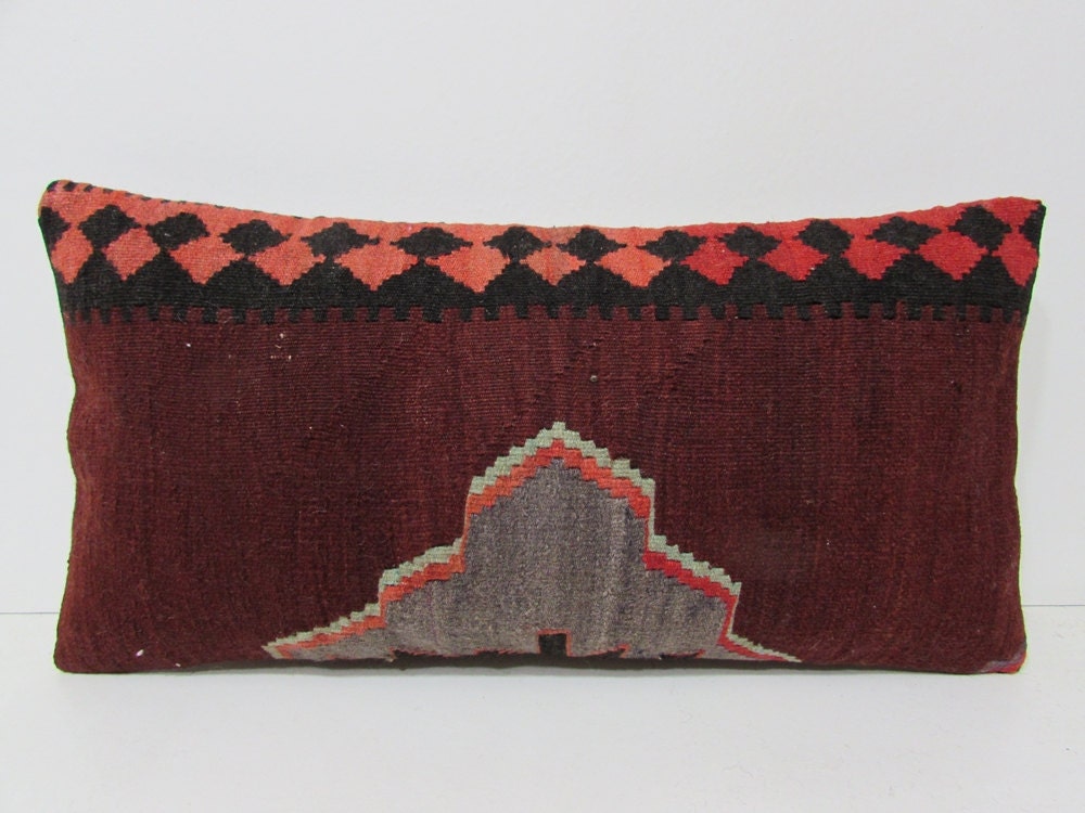 lumbar pillow case large throw pillow boho by DECOLICKILIMPILLOWS