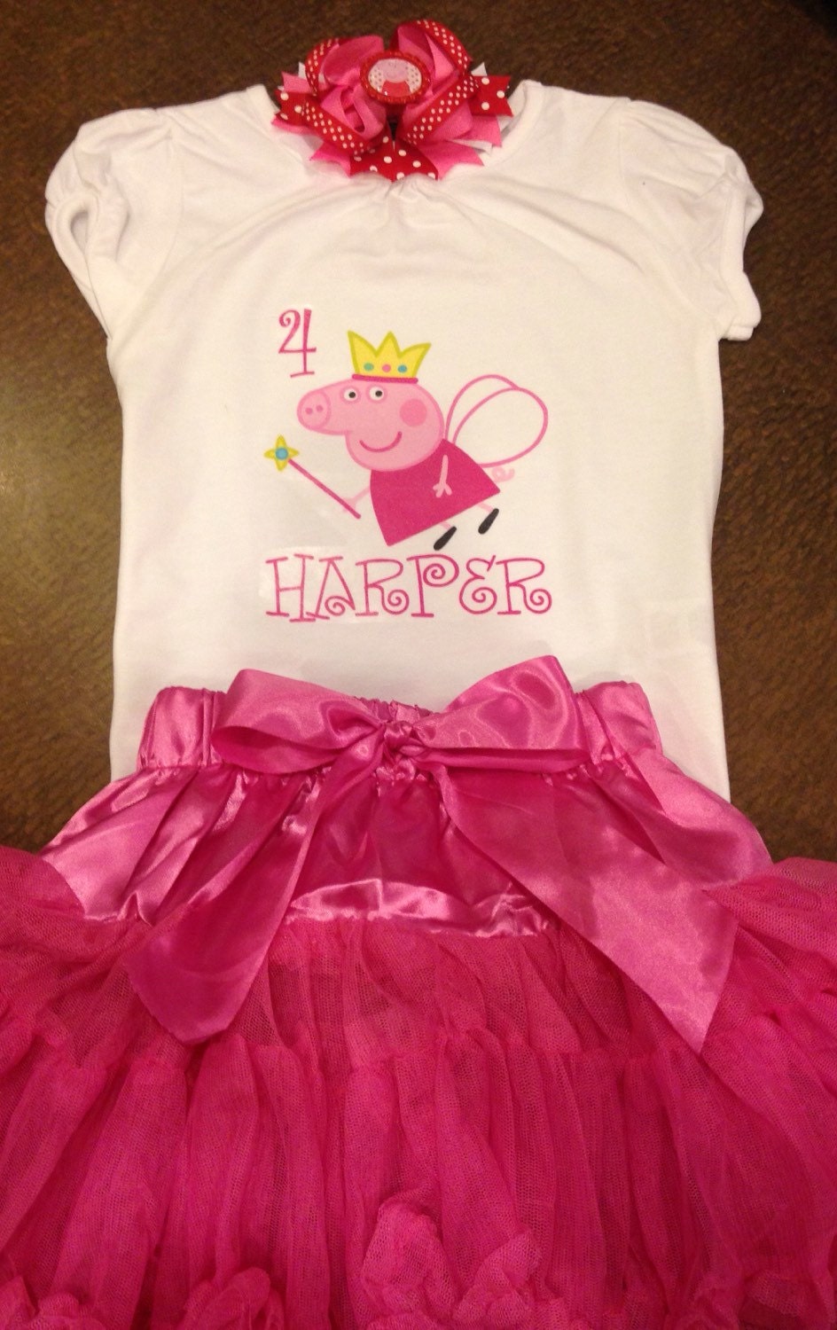 Peppa pig birthday outfit peppa pig outfit peppa pig pig