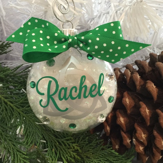 Irish Knot Ornament Gift for Dancer Personalized