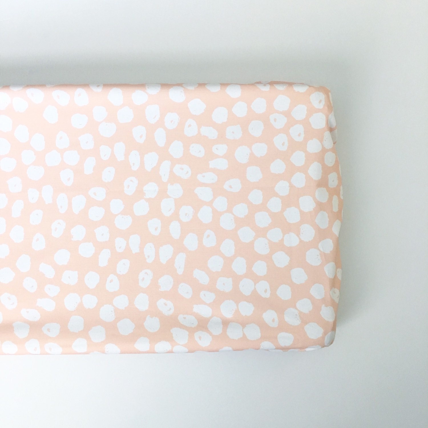 Changing Pad Cover Blush Inky Spots. Change Pad. Changing Pad.