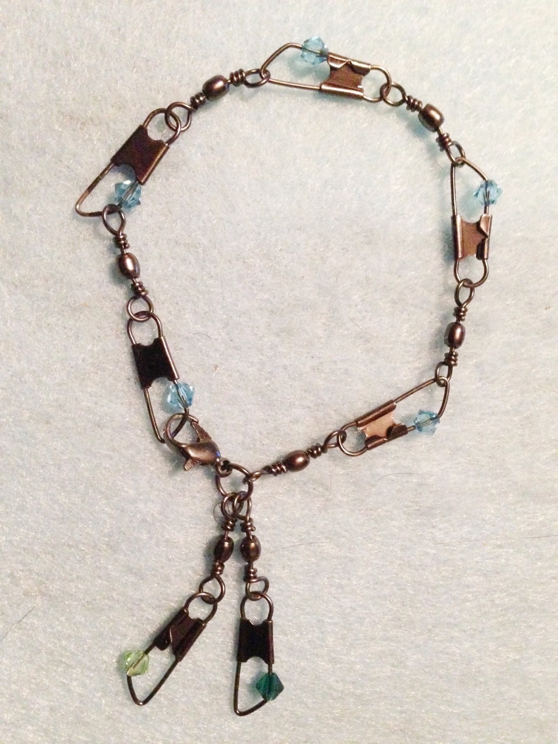 Customized Snap Swivel Bracelet