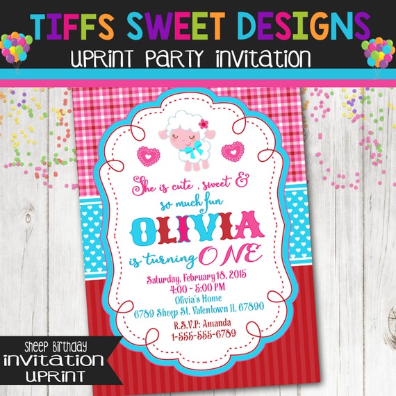 February Birthday Invitations 8