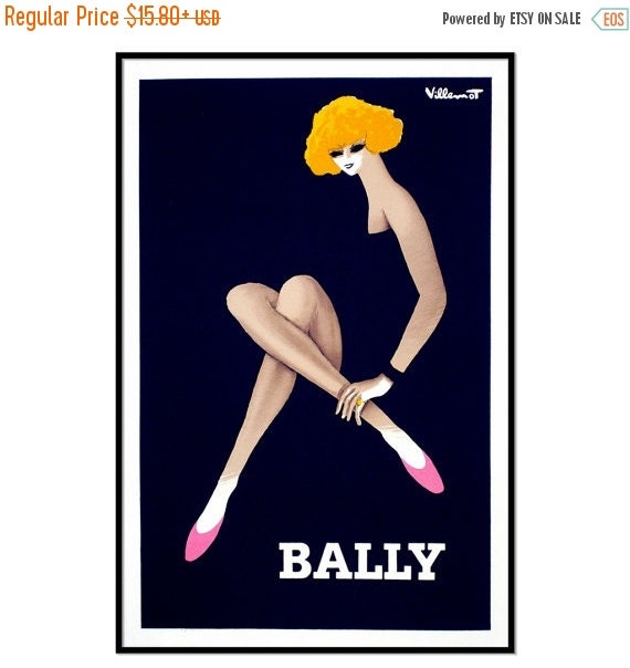 Villemot Bally poster, k013