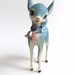 plastic deer figurine