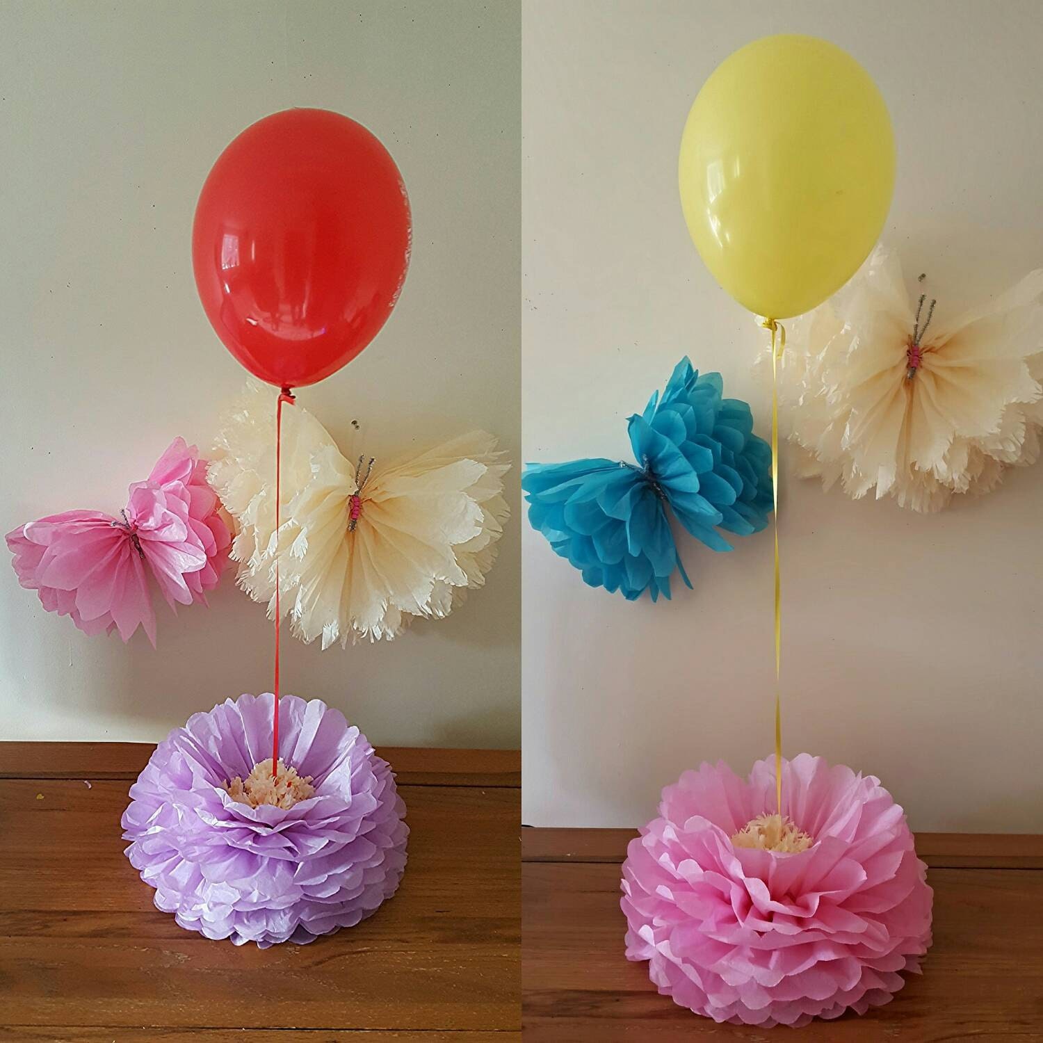 Flower balloon weights girls birthday party decorations