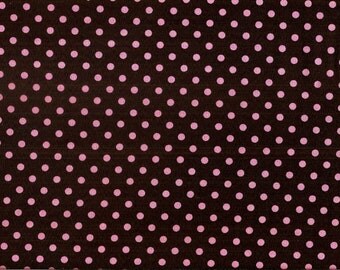 Michael Miller Fabrics - Dumb Dot Coco - CX2490-COCO-D