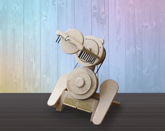 Hopper SpinOlution Spinning Wheel - original travel art yarn wheel - select the package that is right for you 32oz flyer 16oz flyer