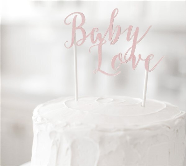 Baby Shower Cake Topper by Paintingsbyjeanie on Etsy