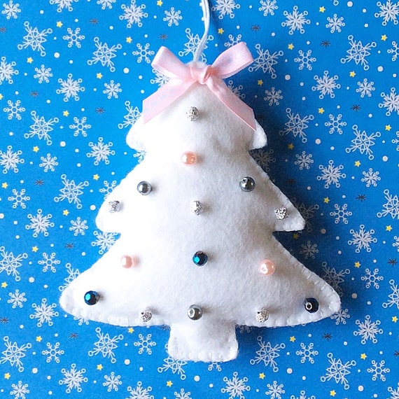 Christmas Tree Ornament PDF Sewing Pattern and by SewJuneJones