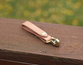 Horween Natural Veg Tan "North of Cordovan" Every Day Carry Lanyard Custom