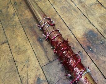 Negans Bat The Walking Dead Foam Fake Bat Halloween Prop lucille