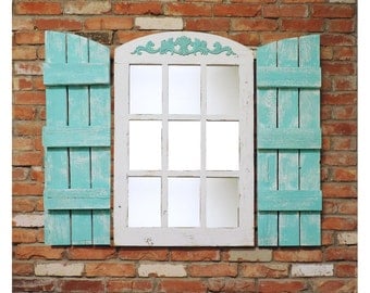 Window Wall Mirror window pane mirror | etsy Window Wall Mirror window pane mirror | etsy