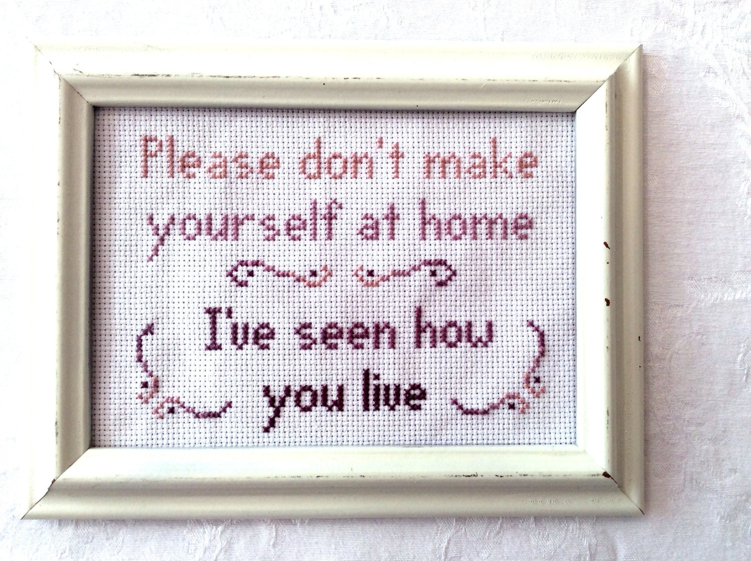 needlepoint sarcastic PDF pattern funny quote