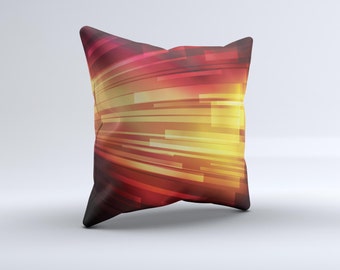 Neon orange pillow Etsy