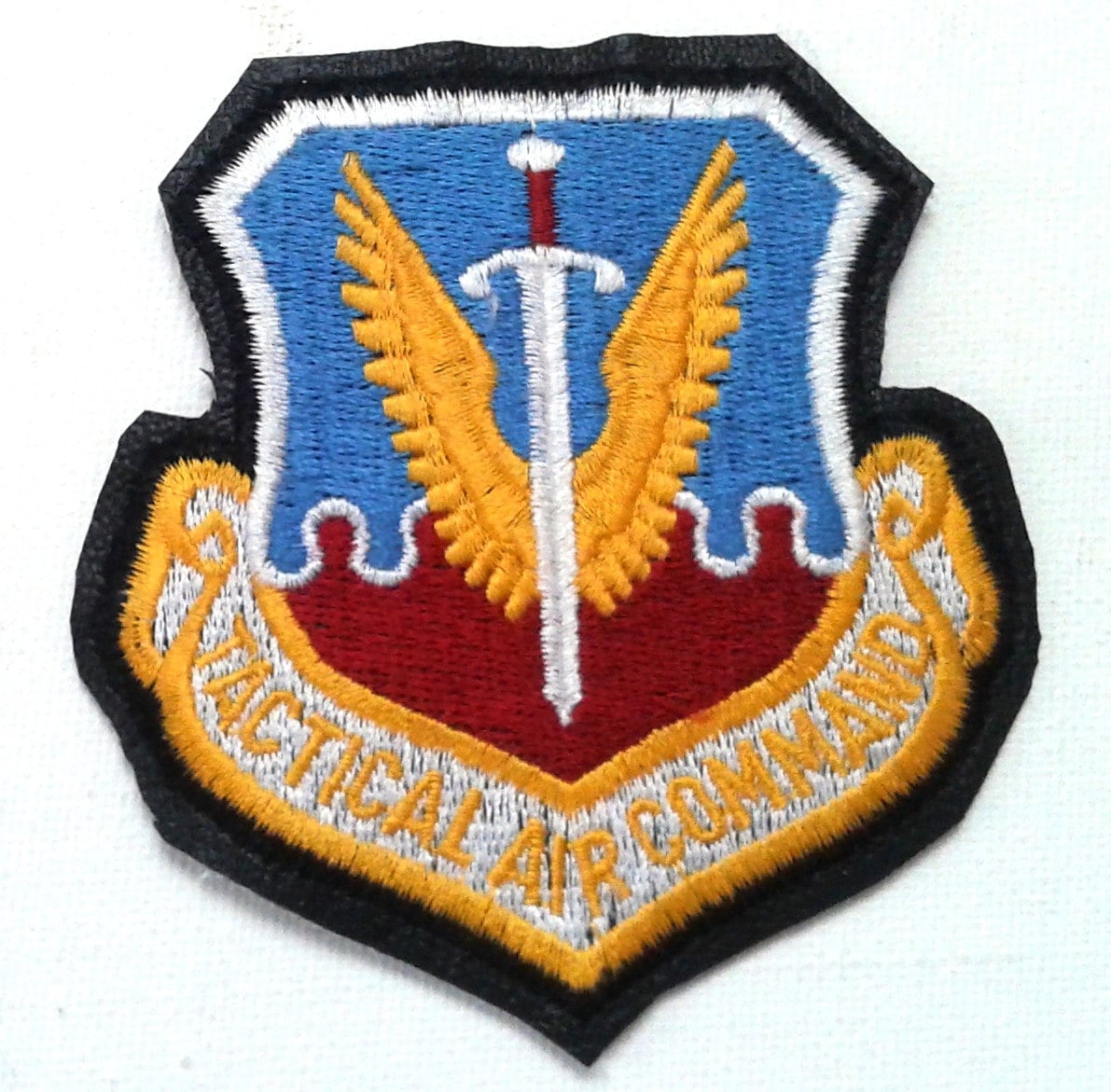 Military Patch Leather TACTICAL AIR Command USAF