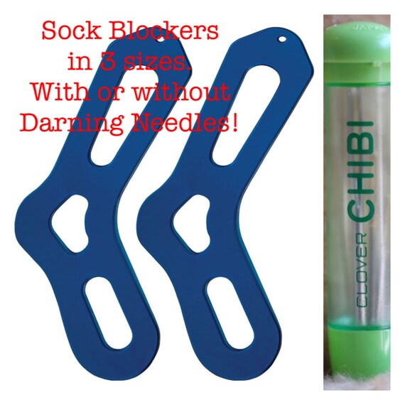 SOCK BLOCKERS in 3 sizes with/without by MagpieLaneCrafts