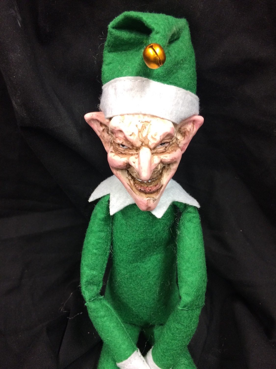 creepy doll elf on the shelf