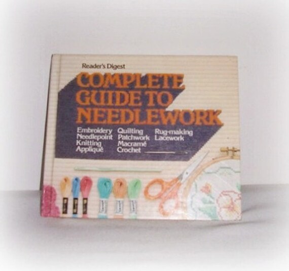 Items similar to Reader's Digest Needlework Book Guide to