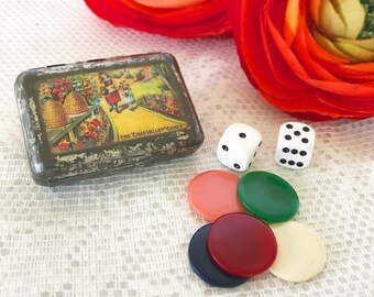 Vintage tiddlywinks  Etsy