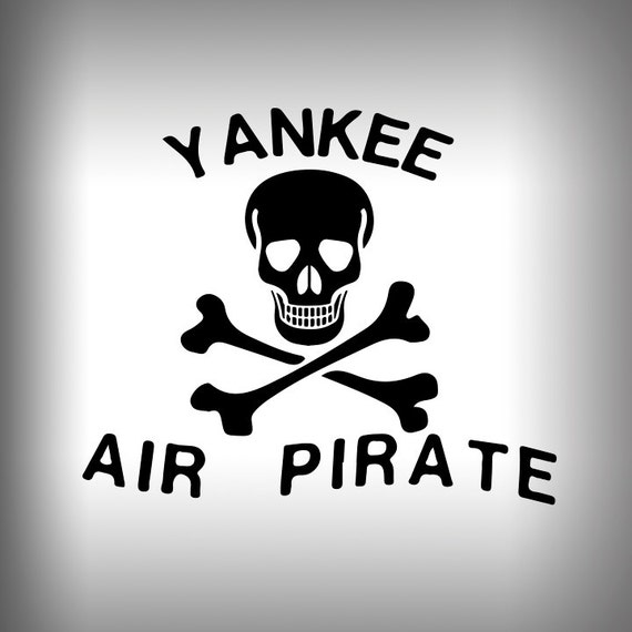 Yankee Air Pirate SurfMonkey Decal Outdoor Vinyl custom car