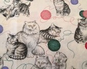 FREE SHIPPING - 35/36' X 44/45 Michael Woodward Creation Cotton Fabric - Cats, Kittens FREE SHIPPING - 35/36' X 44/45 Michael Woodward Creation Cotton Fabric - Cats, Kittens